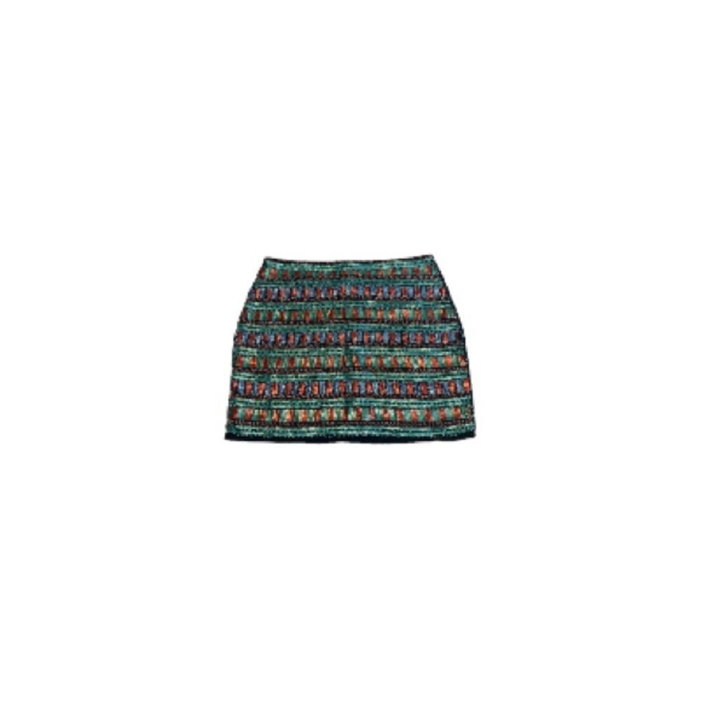Endless Rose Boho Sequin Beaded Mini Skirt - Women’s Size Small